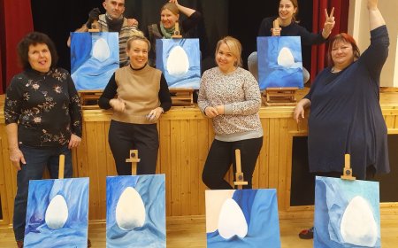 Maali ja Vooli Töötuba  Anija valla maalimishuvilised