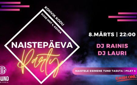 Kehras läheb kuumaks - SOUND OF KEHRA kutsub Naistepäeva peole!