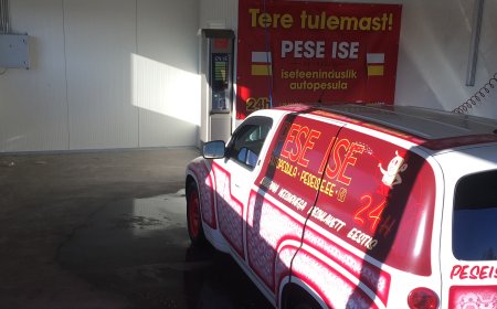 Kehra Ärimaja laiendab teenuste valikut: Varsti avatakse ööpäevaringselt auto mündipesula!