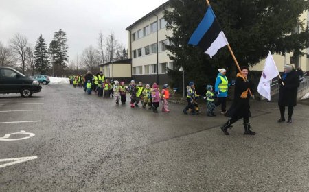 VIDEO: Anija Valla Lasteaiad Tähistas Eesti Sünnipäeva Rongkäigu ja Kontserdiga