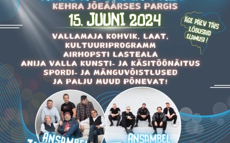 Anija Valla Päev 2024  kutsub 15. juunil Kehra parki! / Laat otsib kauplejaid!