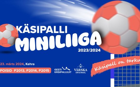 Noormeeste käsipalli miniliiga 4. etapp toob Kehra Spordihoone täis põnevust ja emotsioone!