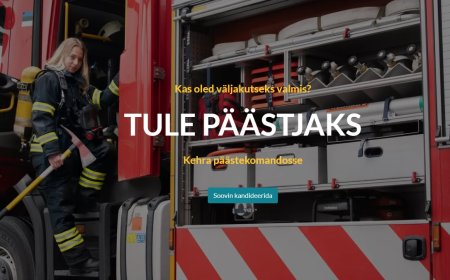 Tule päästjaks Kehra päästekomandosse!