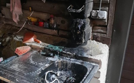 Kose valla Kiisalinna tee tulekahju: hoone omanik avastas leegid turvakaamera abil