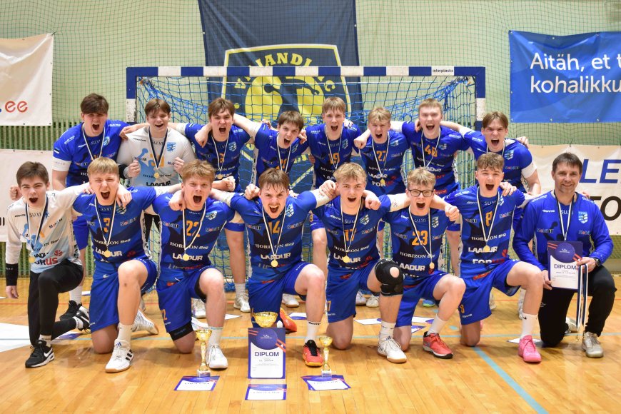 HC Kehra krooniti Eesti meistriks noormeeste A-vanuseklassi käsipallis