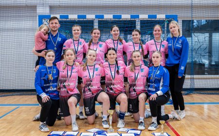HC Kehra saavutas teise koha Eesti tütarlaste B vanuseklassi käsipalli meistrivõistlustel