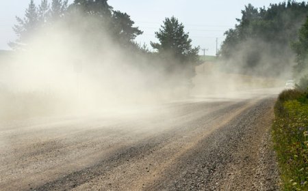 Kaebus tolmavate teedega Rookülas ja Alaveres