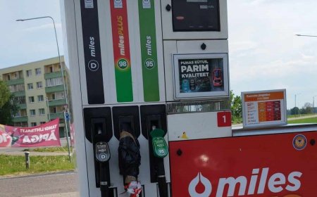 Kehras Circle K peatas ajutiselt 98 bensiini müügi