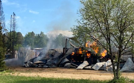 Põleng Aegviidus: Puidutööstuse põleng