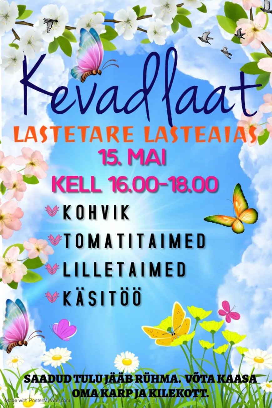 Lastetare lasteaia kevadlaat