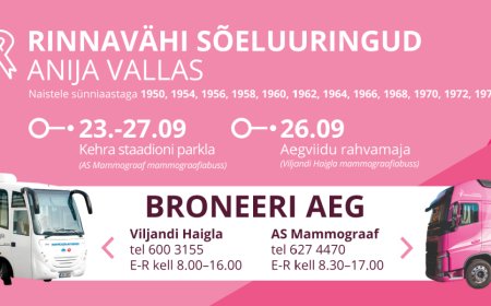 Rinnavähi sõeluuringud Anija vallas