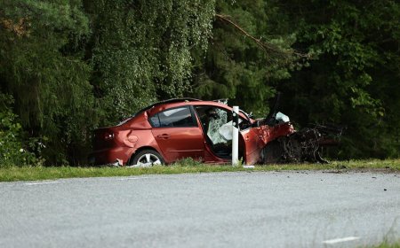 Raske liiklusõnnetus Raasiku vallas Perila külas: autojuht hukkus teelt väljasõidu tagajärjel
