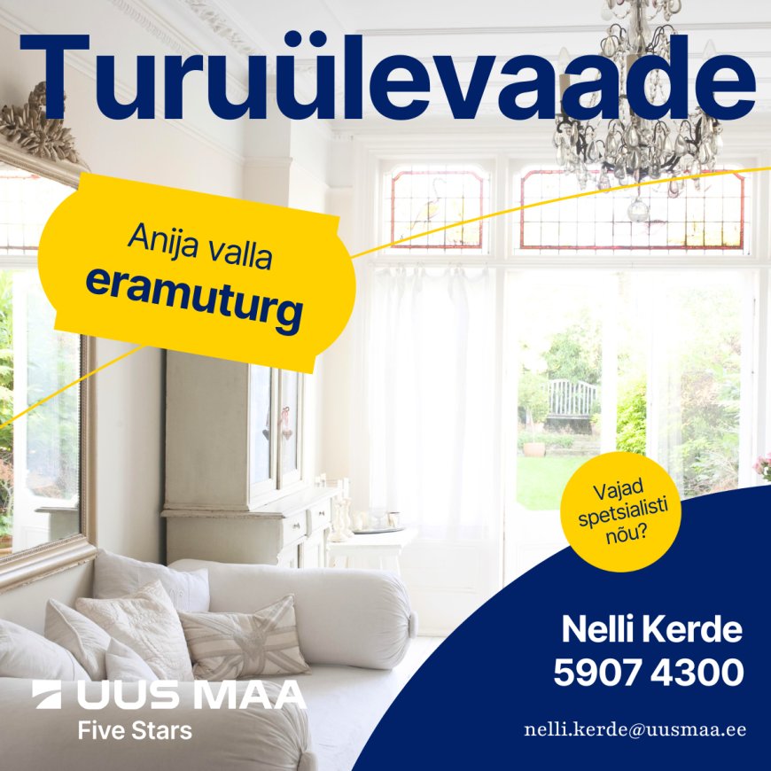 Turuülevaade: Kuidas läheb Anija valla eramuturul?