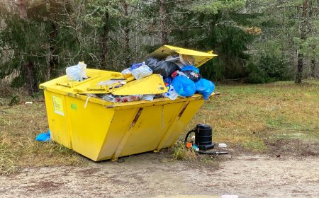 Soodla küla prügikriis: konteiner nädalaid üle ääre täis