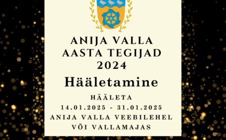Aasta tegu ja aasta tegija 2024 rahvahääletus on avatud