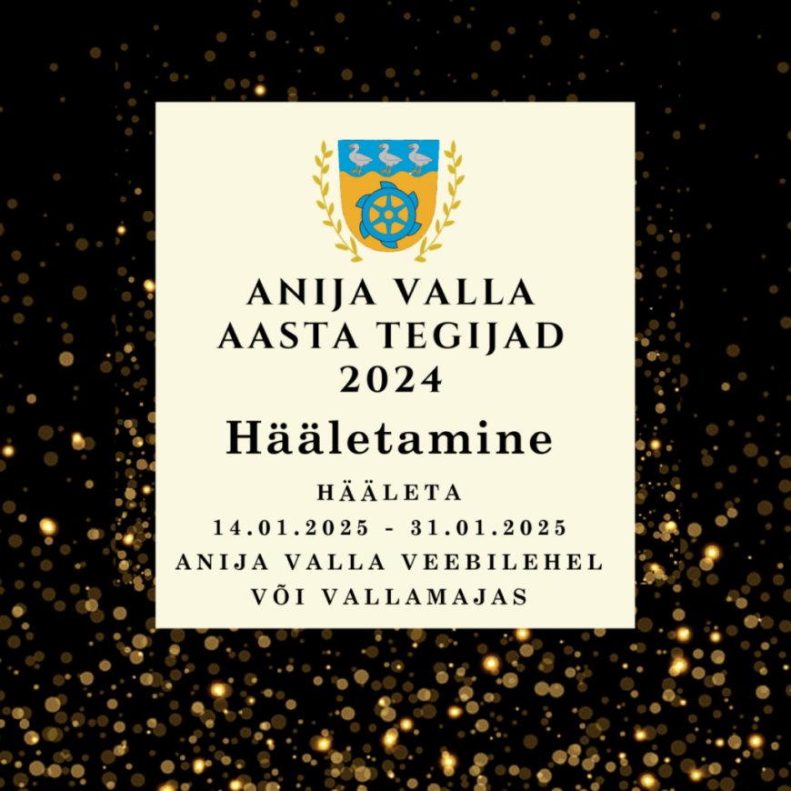 Aasta tegu ja aasta tegija 2024 rahvahääletus on avatud