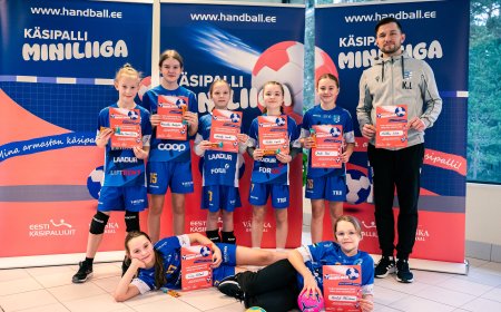 HC Kehra võidukas tütarlaste käsipalli miniliiga kolmandal etapil