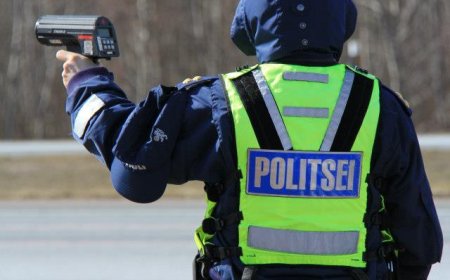 Anna politseile teada, kus oled märganud kihutavaid juhte