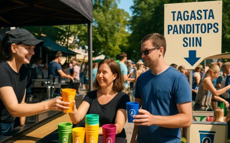 Miks maksame avalikel üritustel nõude eest pandiraha?