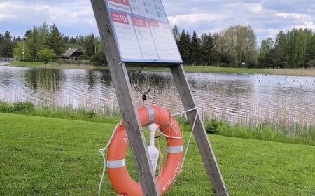 Lõhutud veeohutuse stend võib maksta kellegi elu