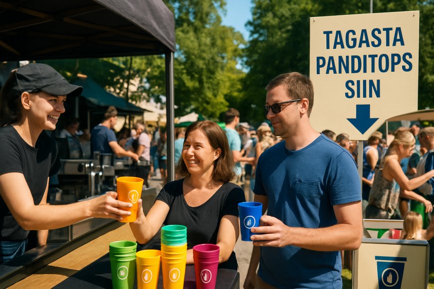 Miks maksame avalikel üritustel nõude eest pandiraha?