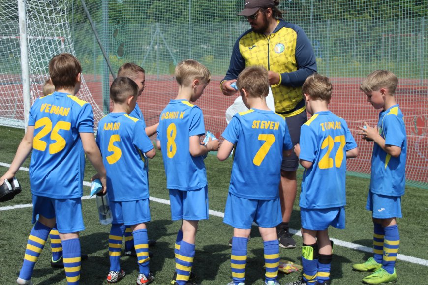 Anija JK U10 noored võitsid Kehras kõik mängud