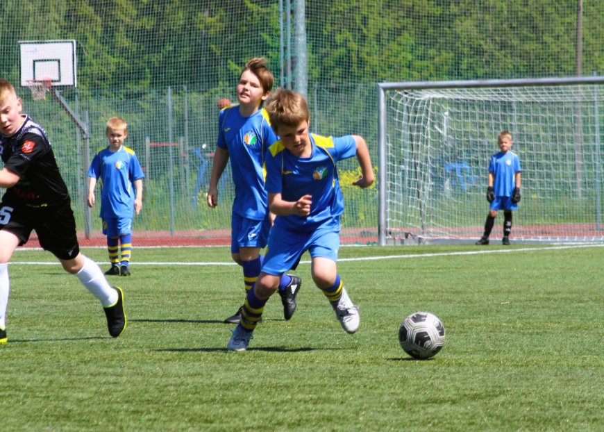 Anija JK U10 noored võitsid Kehras kõik mängud