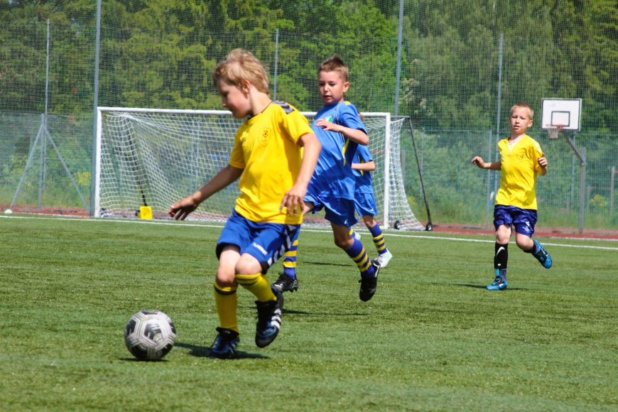 Anija JK U10 noored võitsid Kehras kõik mängud