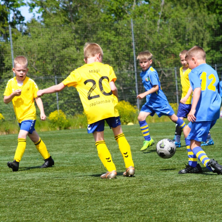 Anija JK U10 noored võitsid Kehras kõik mängud