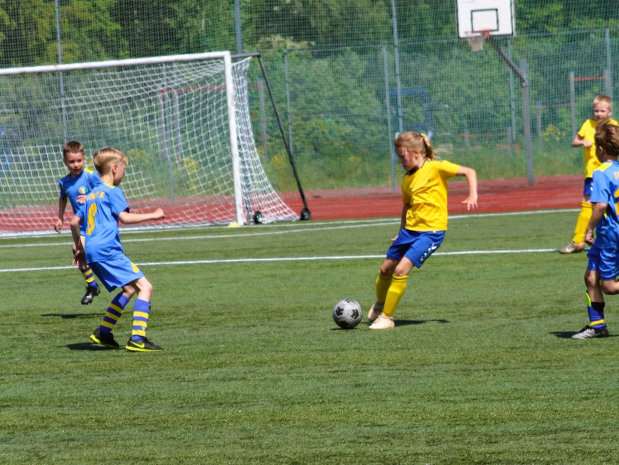 Anija JK U10 noored võitsid Kehras kõik mängud