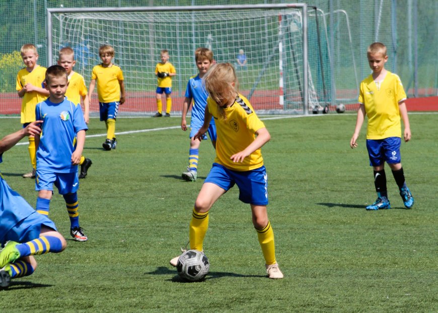 Anija JK U10 noored võitsid Kehras kõik mängud