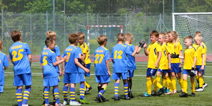 Anija JK U10 noored võitsid Kehras kõik mängud