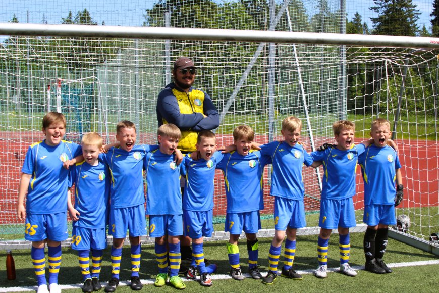 Anija JK U10 noored võitsid Kehras kõik mängud