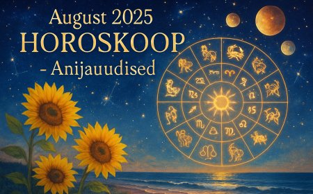 Tähemärkide kuu horoskoop - August 2025