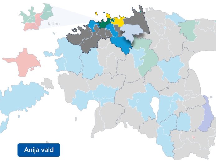 Anija valla valimiste ülevaade 2025