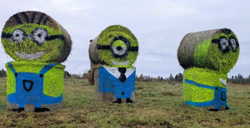 Anijal Kuusemäe külas tervitavad ülilahedad minionid