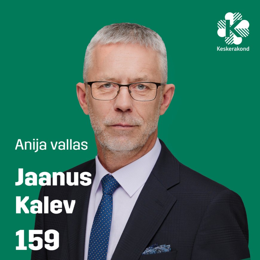 Jaanus Kalev jätkab Anija vallavolikogu esimehena