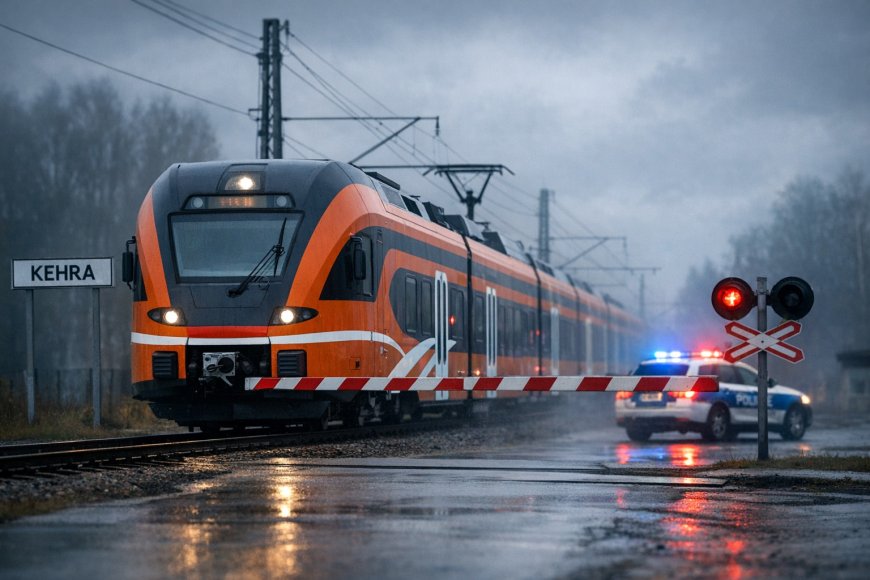 Traagiline õnnetus: Kehras hukkus rongilt löögi saanud mees