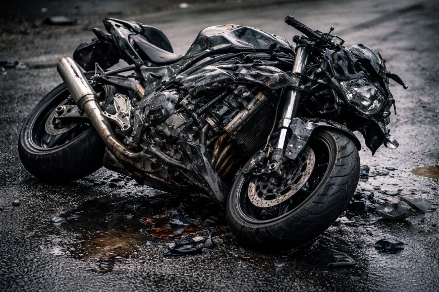 Mootorratta ja auto kokkupõrge Kaunissaares: Mootorrattur pääses kergete vigastustega