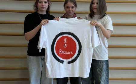 Kehra noored judokad ühendasid spordi ja kunsti: käsitsi maalitud klubivorm päästis Eesti meistrivõistlustel osalemise