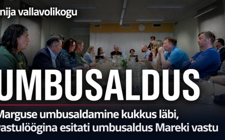 Margus Nõlvaku umbusaldamine kukkus läbi, vastulöögina esitati umbusaldus Marek Suik vastu