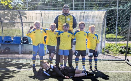 Anija JK U11 poisid avasid hooaja Tabasalus nelja järjestikuse võiduga