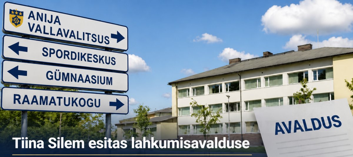 Abivallavanem Tiina Silem esitas avalduse töölepingu lõpetamiseks