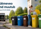 Jäätmeveo hinnad tõusevad alates 1. juulist 2026 – riiklik saastetasu ajab arved kõrgemaks