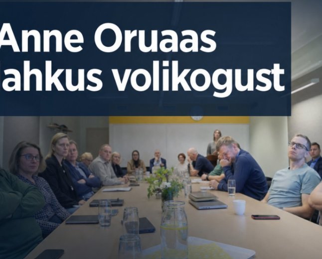 Anne Oruaas astus Anija vallavolikogust tagasi, asemele tuleb Kauri Pekri