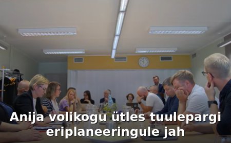Anija volikogu ütles tuulepargi eriplaneeringule jah: Mida see tähendab ja milleks valmistuda