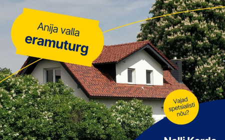 Anija valla eramuturg 2026: majade hinnad ja tehingud