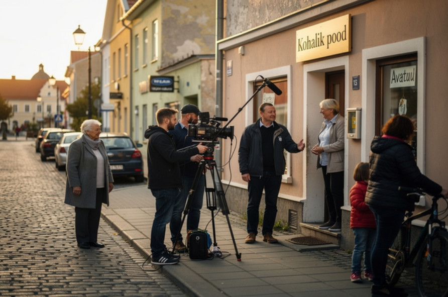Kui väikelinnast saab filmivõttepaik