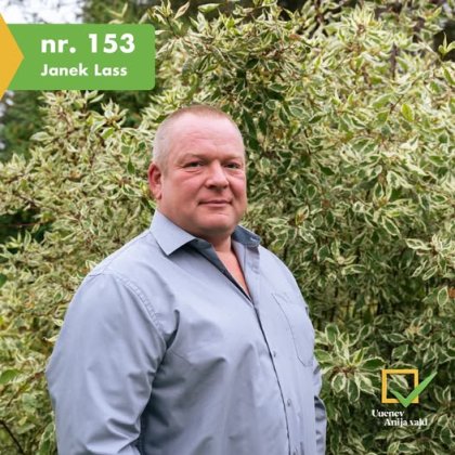 Janek Lass - NR 153 - Valimisliit Uuenev Anija Vald - Ofi Construction Oü/Finantsjuht