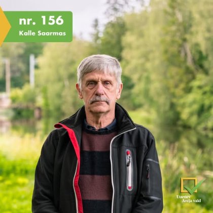 Kalle Saarmas - NR 156 - Valimisliit Uuenev Anija Vald - Eesti Kaitsevägi laohoidja